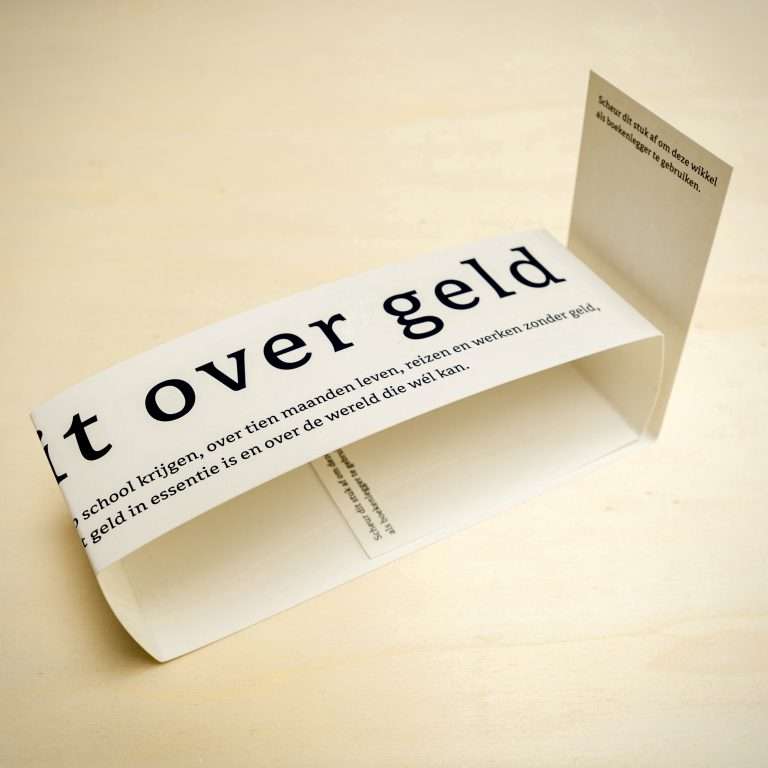 Wikkel van het boek
