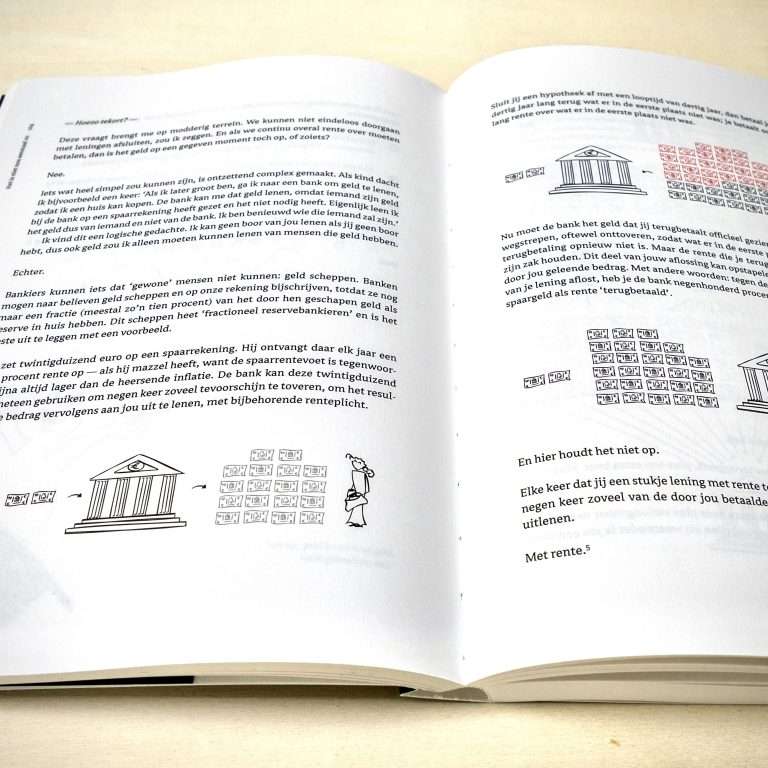 Binnenwerk van het boek