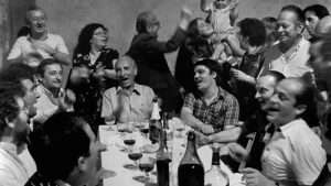 Italian community celebrating