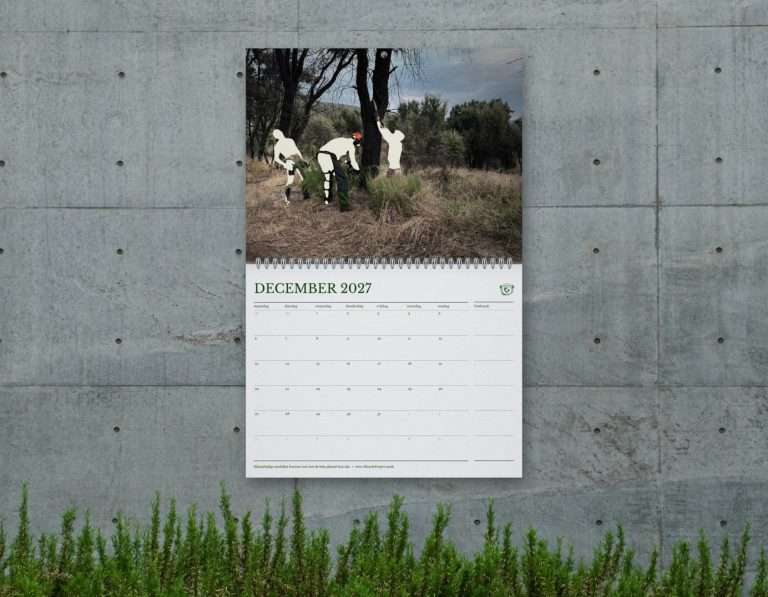 Wall mock-up - 12 December (silhouette) NL