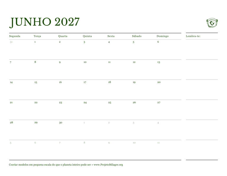 Page 13 — Interior Calendar - June PT